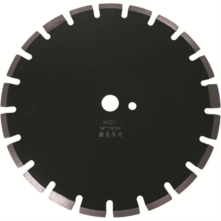 Cutting Asphalt With Diamond Blade