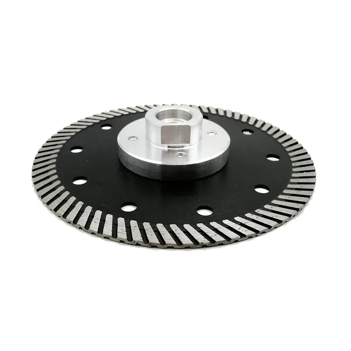 Lâmina de serra de diamante com 4 furos de posicionamento