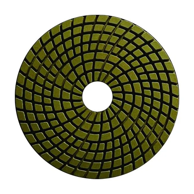 Almofada diamantada flexível para lustre de polimento