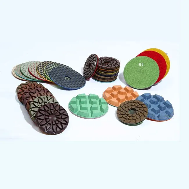 Resin Bond Diamond Dry Polishing Pads For Terrazzo Floor