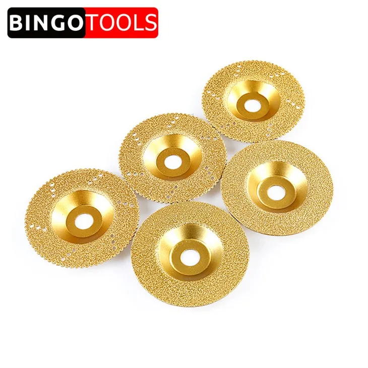 Serras copo soldadas a vácuo para porcelanato