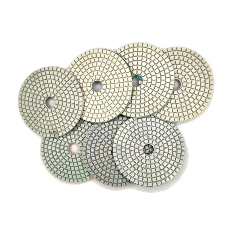Wet Diamond Polishing Pads Stone Granite
