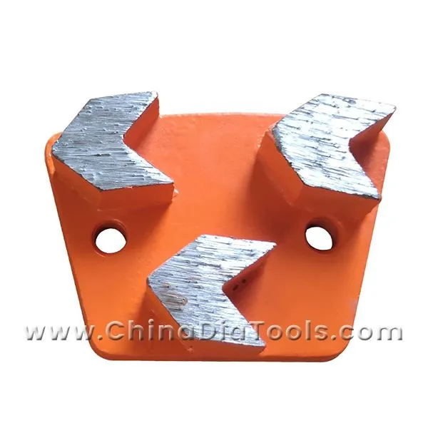 Fabricante de sapatos de retificação de diamante do segmento Arrow